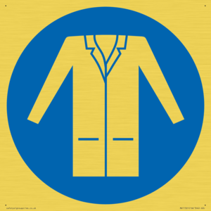 Custom Mandatory: Wear a lab coat